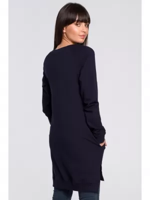 Damen-Sweatshirt BEWEAR B101 MARINEBLAU