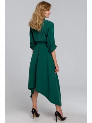 Kleid MAKOVER K086 GRÜN