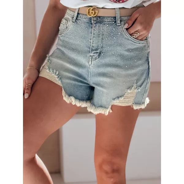  Damenshorts DSTREET LIKE A STAR SY0487 BLAU 