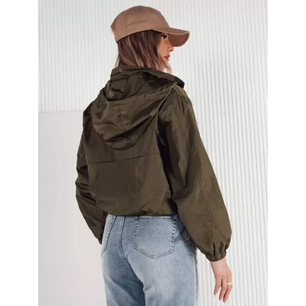  Damenjacke DSTREET GRAUS TY4223 GRÜN 