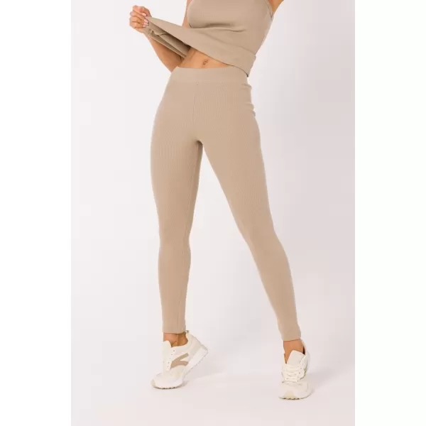  Leggings für Damen MOE M734 BEIGE 