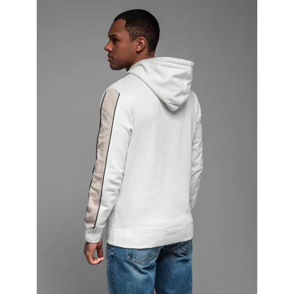  Herren Sweatshirt OMBRE OM-SSNZ-0225 WEIß 