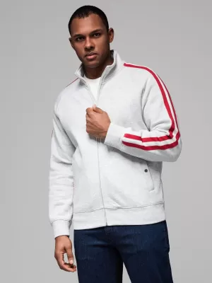 Herren -Sweatshirt OMBRE OM-SSZP-0219 GRAUE MELANGE