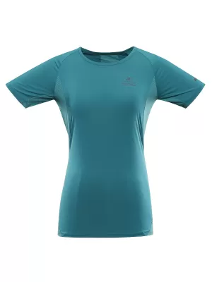 Weibliches funktionelles Hemd ALPINE PRO BONDA 2 GRÜN