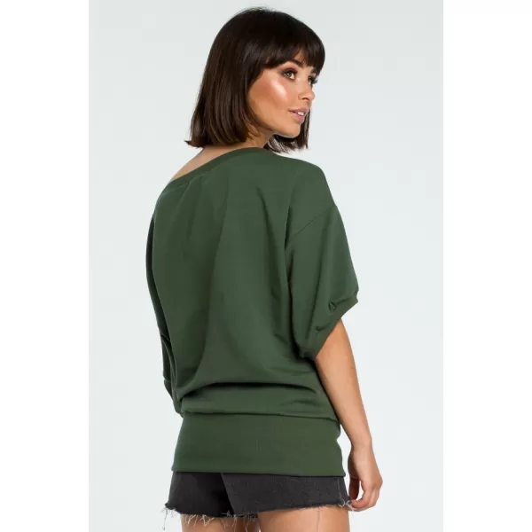  Damenbluse BEWEAR B079 MILITÄRGRÜN 