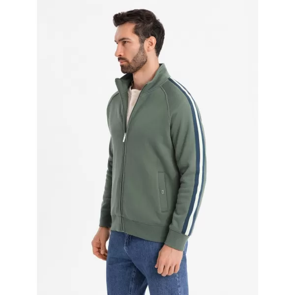  Herren -Sweatshirt OMBRE OM-SSZP-0219 OLIVE 