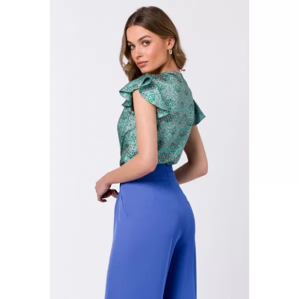  Damenbluse STYLOVE S344 BLAU 