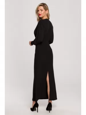 Kleid MAKOVER K143 SCHWARZ