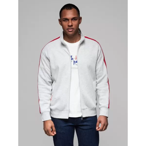  Herren -Sweatshirt OMBRE OM-SSZP-0219 GRAUE MELANGE 