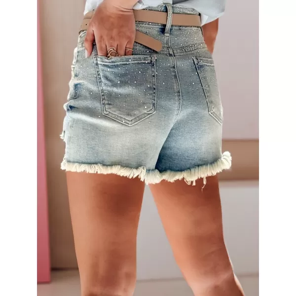  Damenshorts DSTREET LIKE A STAR SY0487 BLAU 