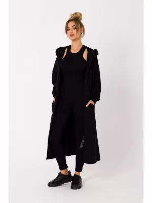 Damen-Sweatshirt MOE M729 SCHWARZ