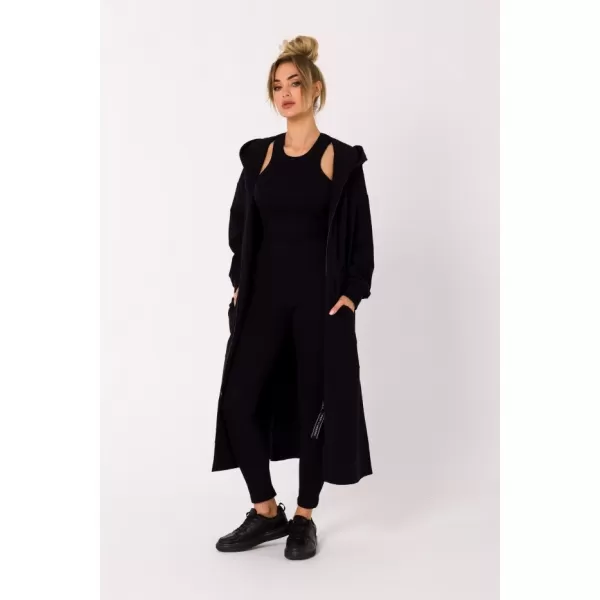  Damen-Sweatshirt MOE M729 SCHWARZ 
