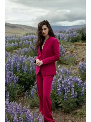 Damenhosen STYLOVE S311 PFLAUME