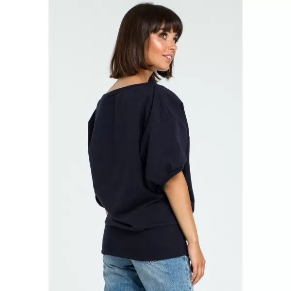  Damenbluse BEWEAR B079 MARINEBLAU 