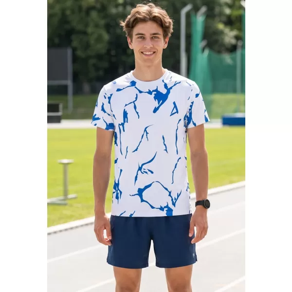  Männer funktionaler T -Shirt Premium ALTISPORT VOJ/ALM052TR01 WEIß 