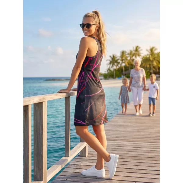  Frauenkleid -Prämie von Frauen ALTISPORT VOJ/ALW082SAT01 SCHWARZ 