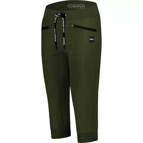  Damenshorts NORDBLANC INSPIRE NBSPL8200 DUNKELGRÜN 