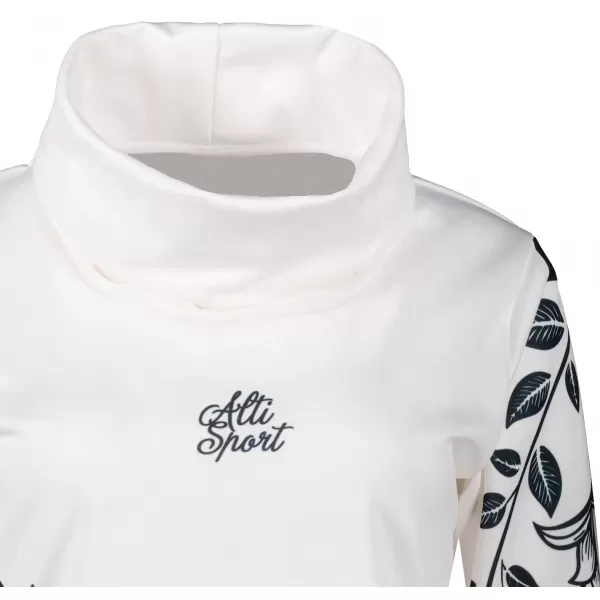  Damen erweitertes Premium -Sweatshirt ALTISPORT VOJ/ALW0106MI06 WEIß 