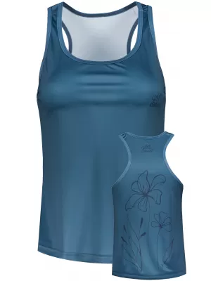 Funktionaler Tanktoper der Frauen auf Prämie ALTISPORT VOJ/ALW075TIL01 DUNKEL-PETER