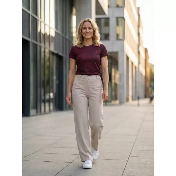  Frauenfunktional T -Shirt Premium ALTISPORT VOJ/ALW047TR01 WEINRÖTET 