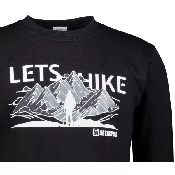  Herren -Sweatshirt ALTISPORT ALM190406 SCHWARZ 