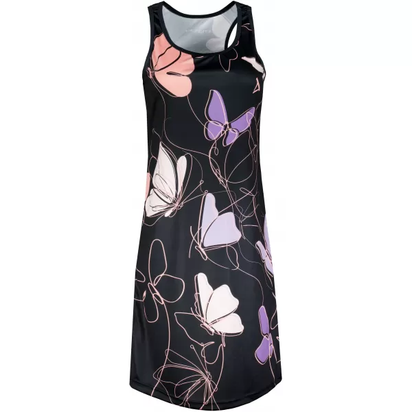  Frauenkleid -Prämie von Frauen ALTISPORT VOJ/ALW086SAT01 SCHWARZ/LILA 