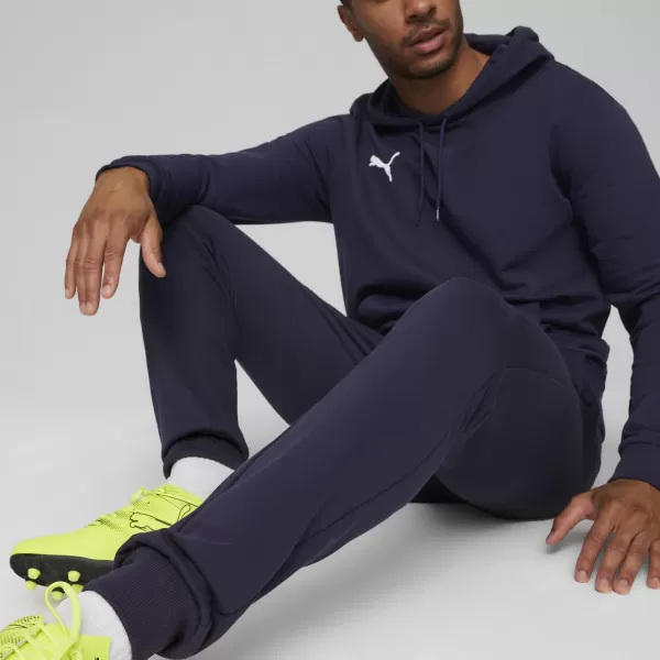  Hose PUMA TEAMGOAL CASUALS PANTS 658598_06 PUMA NAVY/PUMA WHITE 