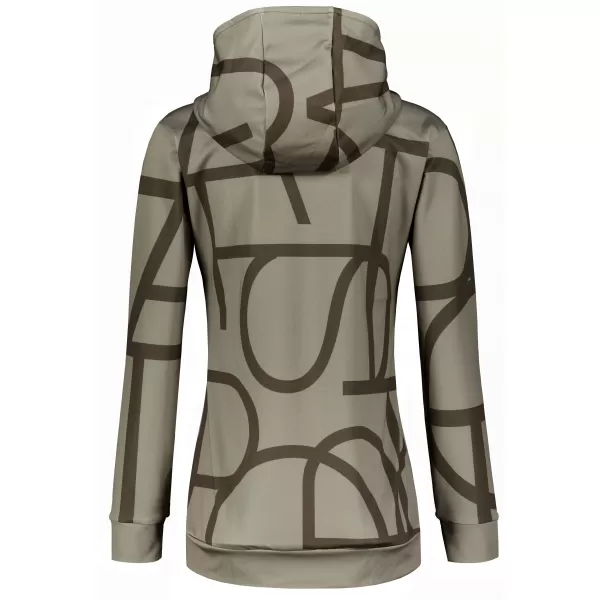 Hochwertiges Funktions-Sweatshirt für Damen ALTISPORT VOJ/ALW085MI01 DUNKELBRAUN 