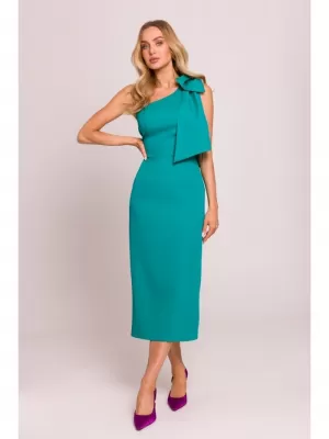 Kleid MOE M847 TÜRKIS