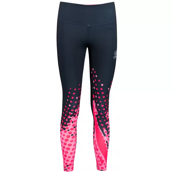  Frauen -Leggings Premium ALTISPORT VOJ/ALW109LEG01 ROSA SCHWARZ 
