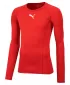 Herren -funktionales Hemd PUMA LIGA BASELAYER TEE LS 655920_01 PUMA ROT