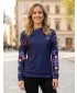 Funktionaler Sweatshirt -Prämie von Frauen ALTISPORT VOJ/ALW063MI01 DUNKELVIOLETT