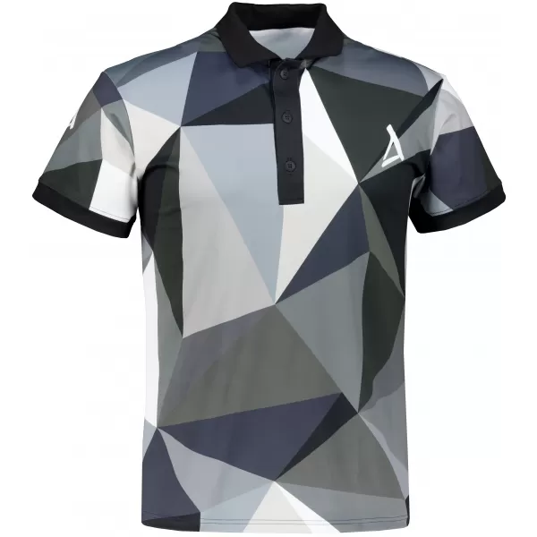 Herrenfunktional T -Shirt mit Premium -Kragen ALTISPORT VOJ/ALM007TR05 GRAU 