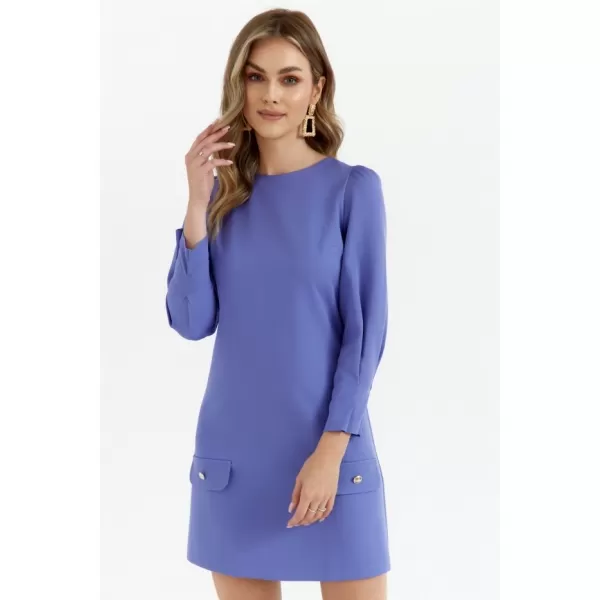  Kleid MAKOVER K148 HELLVIOLETT 