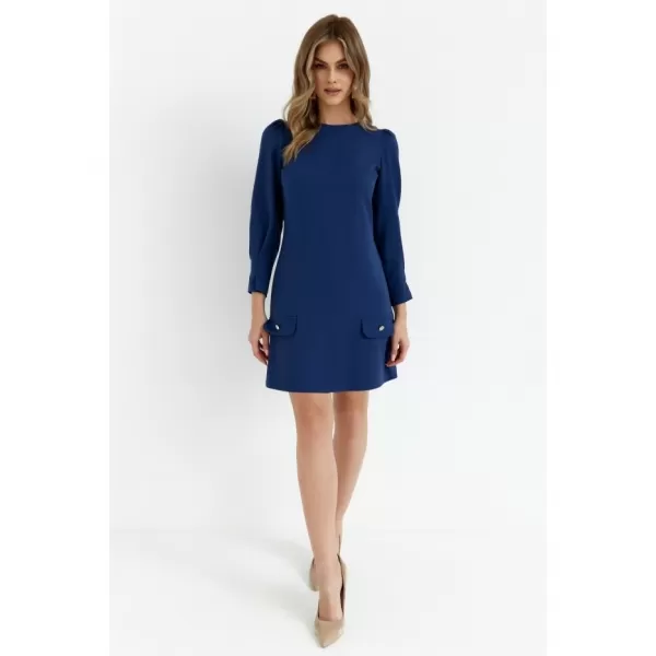  Kleid MAKOVER K148 MARINEBLAU 