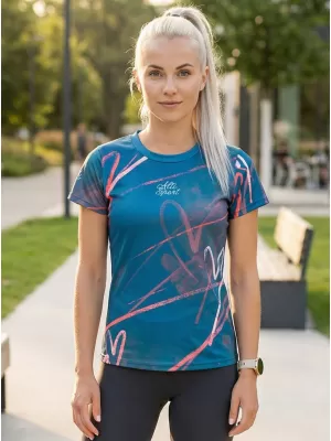 Frauenfunktional T -Shirt Premium ALTISPORT VOJ/ALW082TR01 KEROSIN