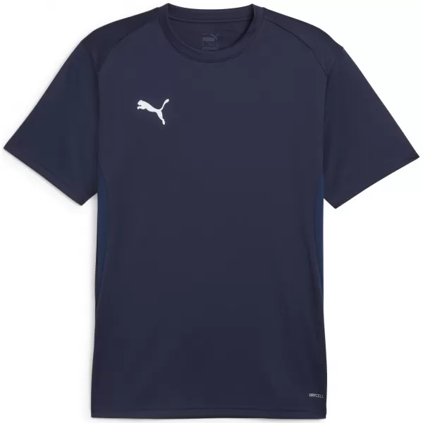 Herren-T-Shirt PUMA TEAMGOAL JERSEY 658636_06 PUMA NAVY/PUMA WHITE 