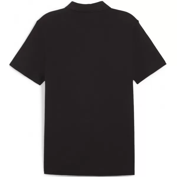  Herren t -Shirt mit einem Kragen PUMA TEAMGOAL CASUALS POLO 658605_03 PUMA BLACK/PUMA WEIß 