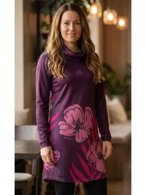 Damen erweitertes Premium -Sweatshirt ALTISPORT VOJ/ALW0107MI06 BURGUND