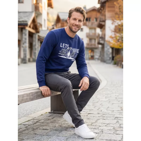  Herren -Sweatshirt ALTISPORT ALM190406 MITTERNACHT 