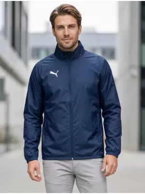 Jacke PUMA TEAMGOAL ALL WEATHER JACKET 659038_06 PUMA NAVY/PUMA WHITE