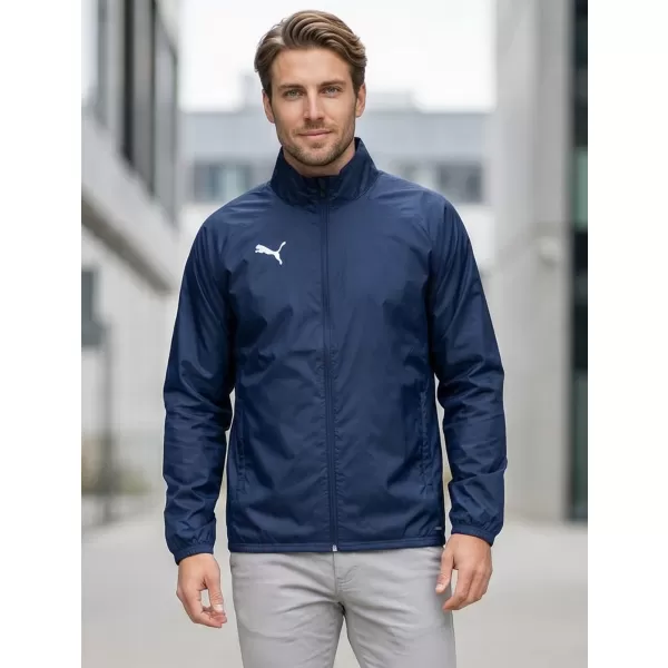  Jacke PUMA TEAMGOAL ALL WEATHER JACKET 659038_06 PUMA NAVY/PUMA WHITE 