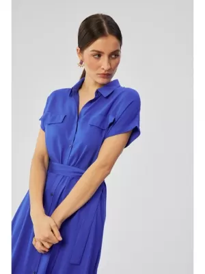 Kleid STYLOVE S364 BLAU