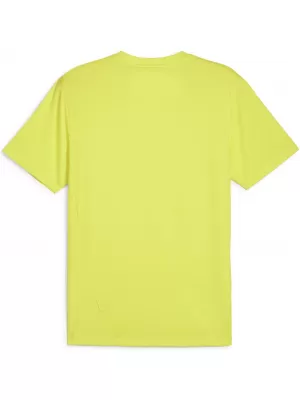 Herren -funktionales Hemd PUMA TEAMFINAL TRAINING JERSEY 658557_30 ELECTRIC LIME/ ELEKTRISCHES KALK/PUMA SILBER