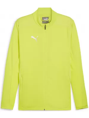 Jacke PUMA TEAMFINAL TRAINING JACKET 658554_30 ELECTRIC LIME/ ELEKTRISCHES KALK/PUMA SILBER