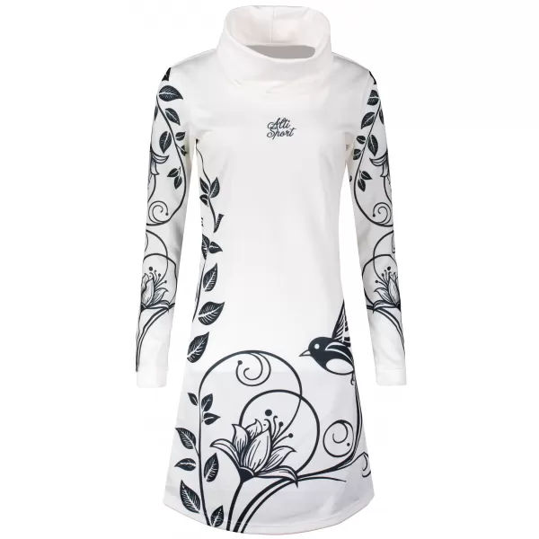  Damen erweitertes Premium -Sweatshirt ALTISPORT VOJ/ALW0106MI06 WEIß 
