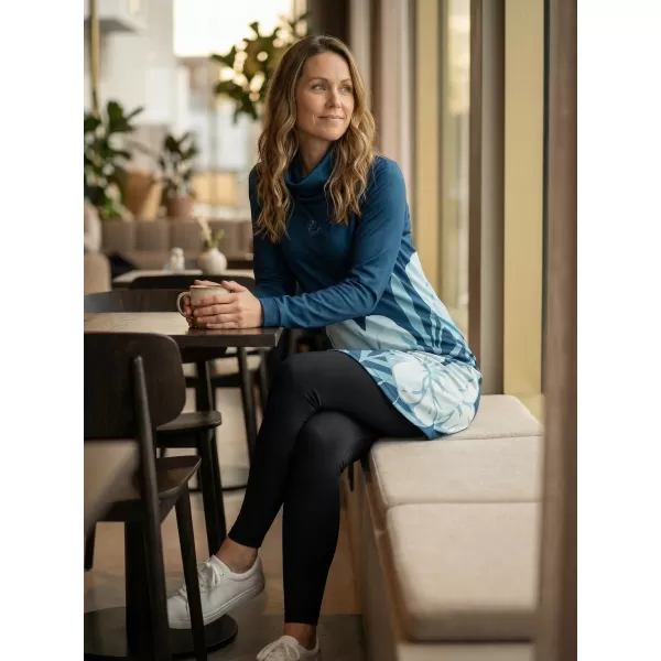  Damen erweitertes Premium -Sweatshirt ALTISPORT VOJ/ALW0107MI06 BLAU 