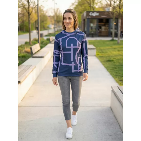  Funktionaler Sweatshirt -Prämie von Frauen ALTISPORT VOJ/ALW085MI01 LILA 
