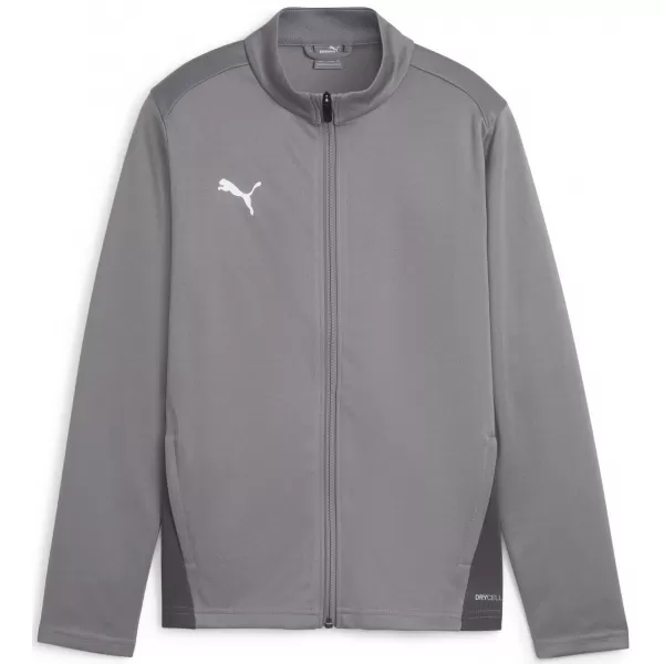  Jacke PUMA TEAMGOAL TRAINING JACKET JR 658634_13 GUSSEISEN/WEIß/SCHATTENGRAU 