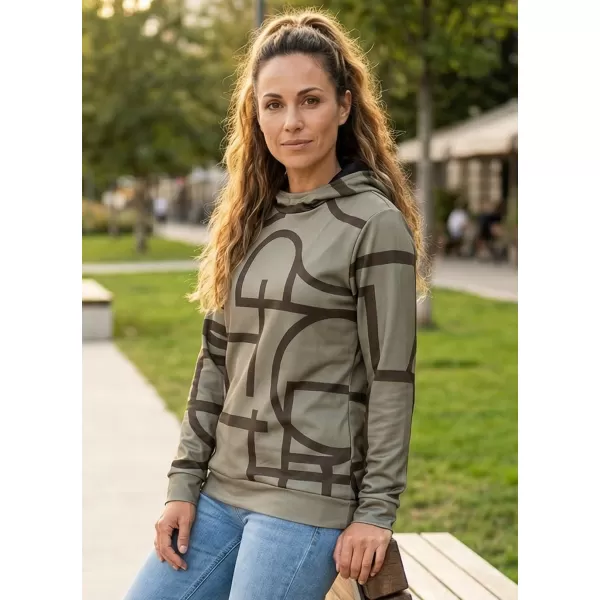  Hochwertiges Funktions-Sweatshirt für Damen ALTISPORT VOJ/ALW085MI01 DUNKELBRAUN 